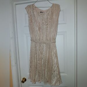 DNKY Gold Dress Size 16